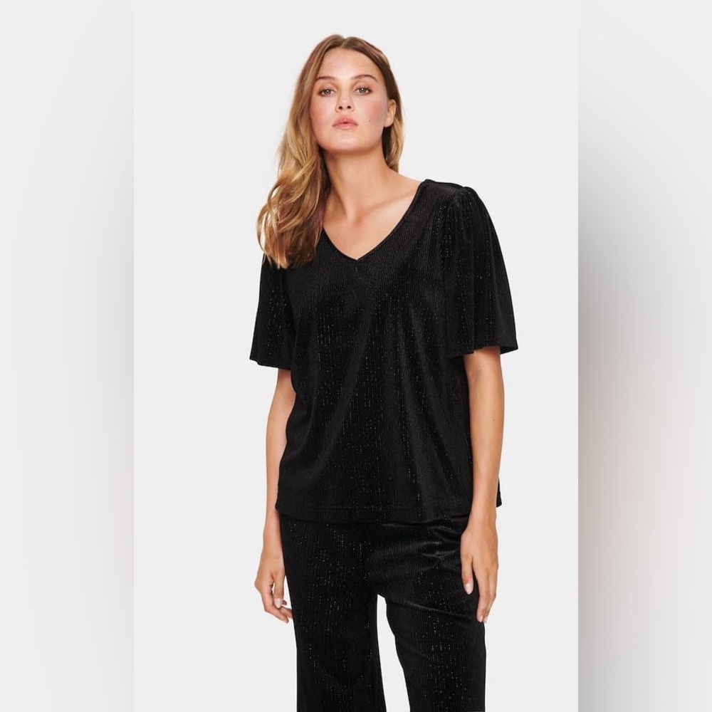 Saint Tropez Rachel Shimmer Blouse